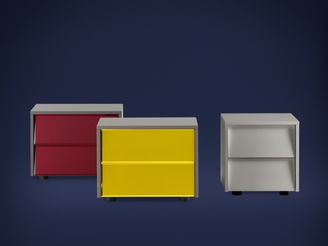 colorful nightstands