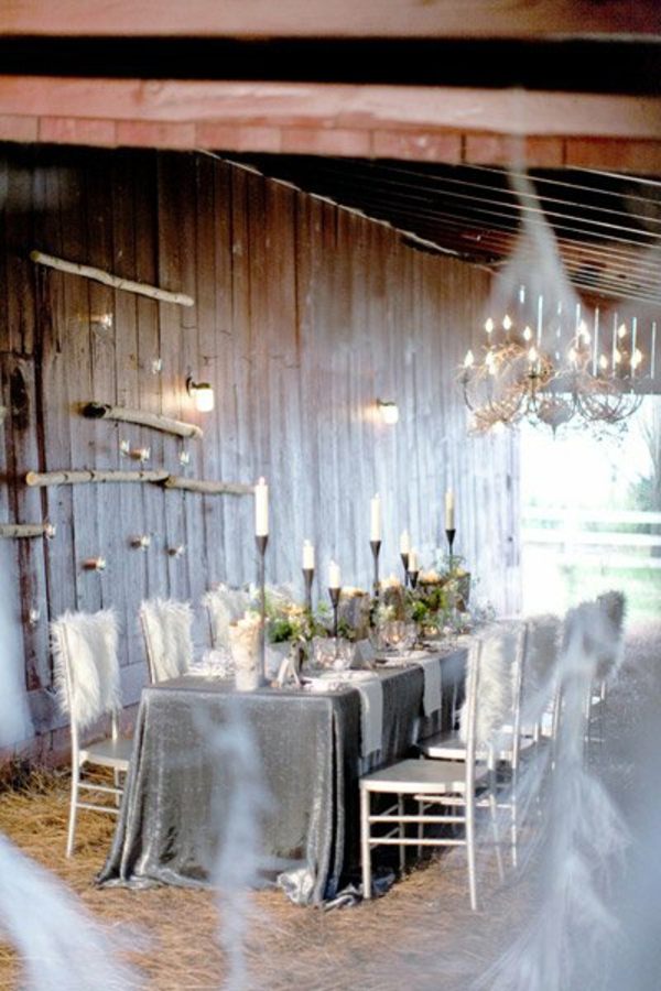 decorated table for wedding white chairs