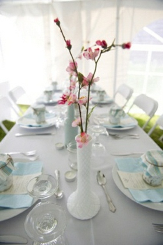 decorated table spring