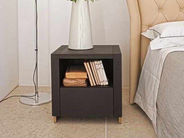 bedside table wood ciacci