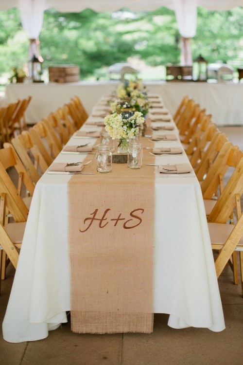 sober deco wedding table