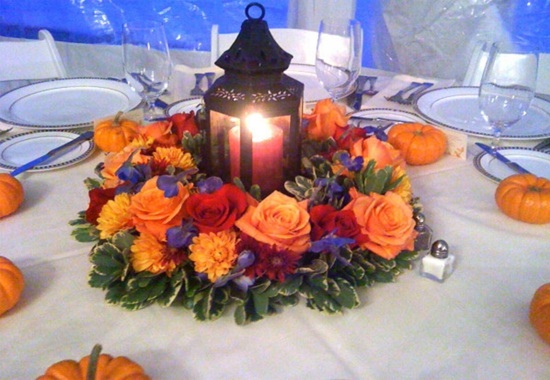 inspired deco table autumn