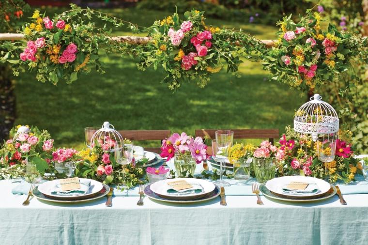 table decoration theme garden spring resized