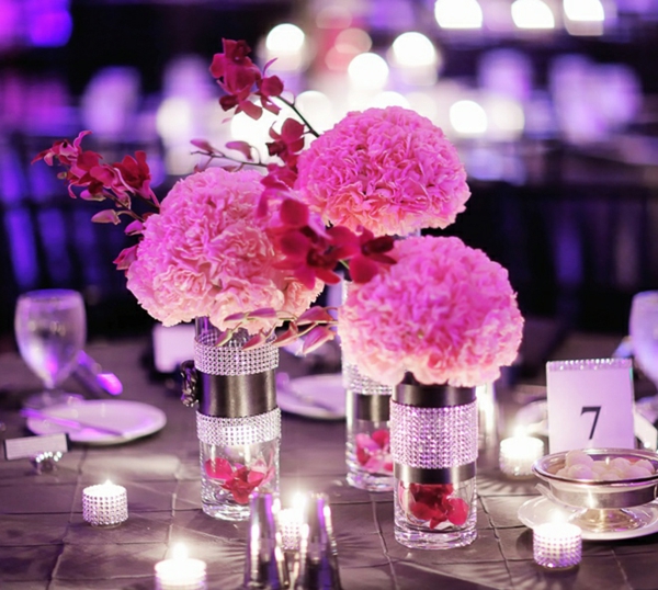 elegantno mizo cvetje sequins