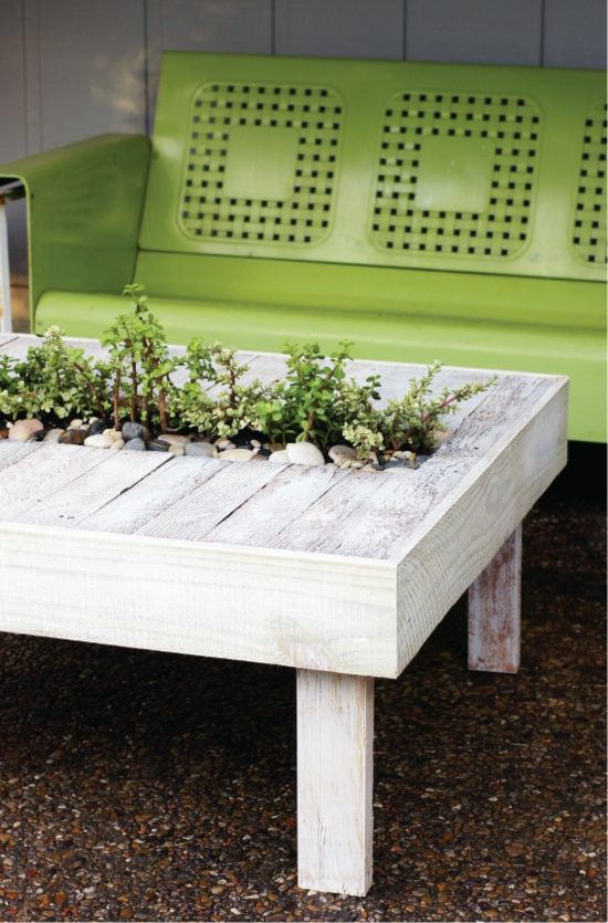 modern outdoor table wood pallets