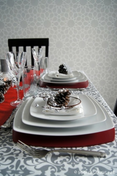 Noel elegant partybord