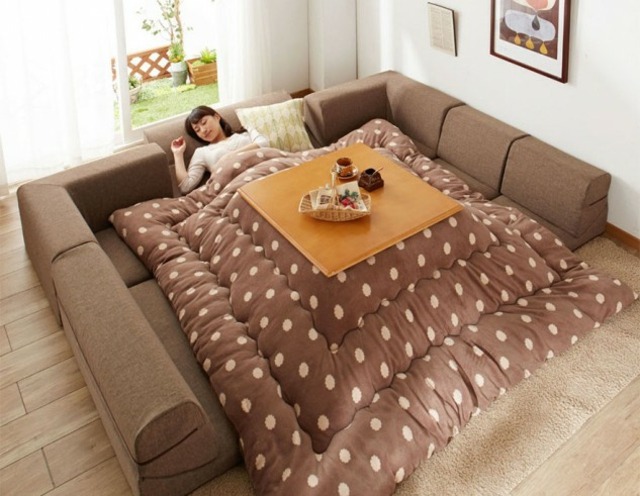 japanese futon mattress table idea invention design