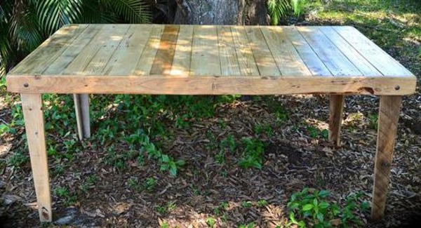 outdoor furniture table pallets wood cheap