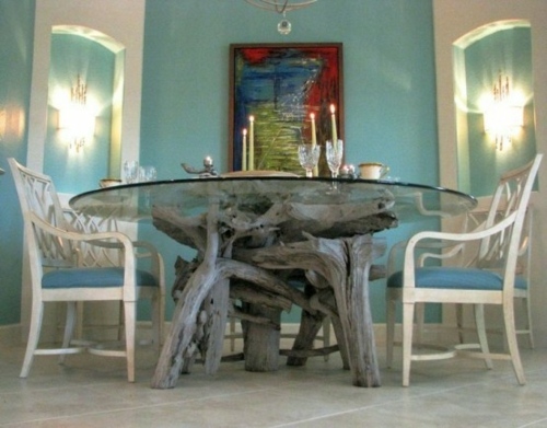 dining table deco wood