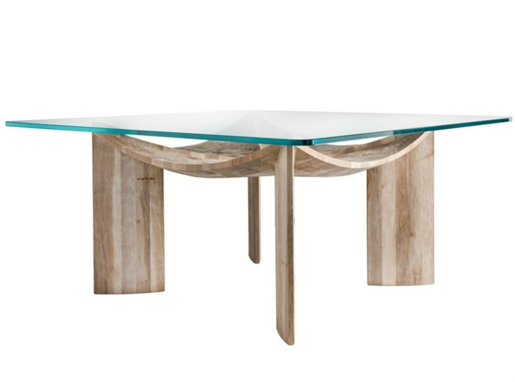 contemporary design dining table HABITO by Giuseppe Rivadossi