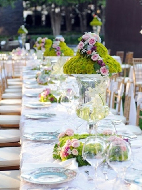 wedding table vases