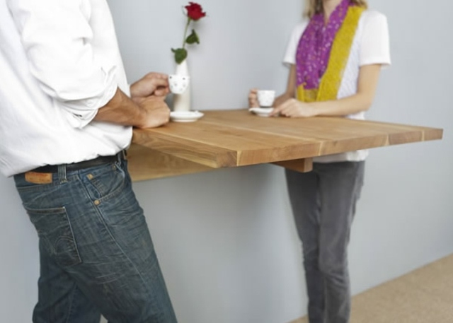 wood wall table design mashstudios