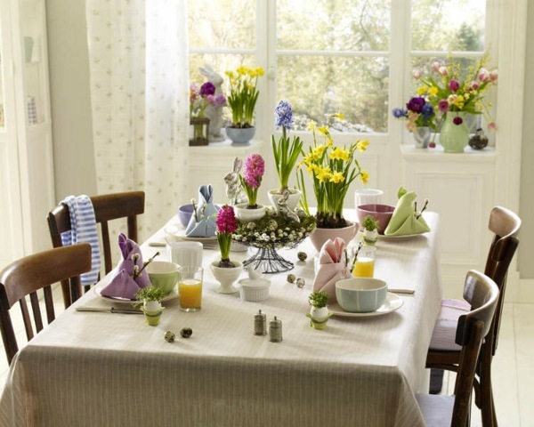 Påske frokostbord