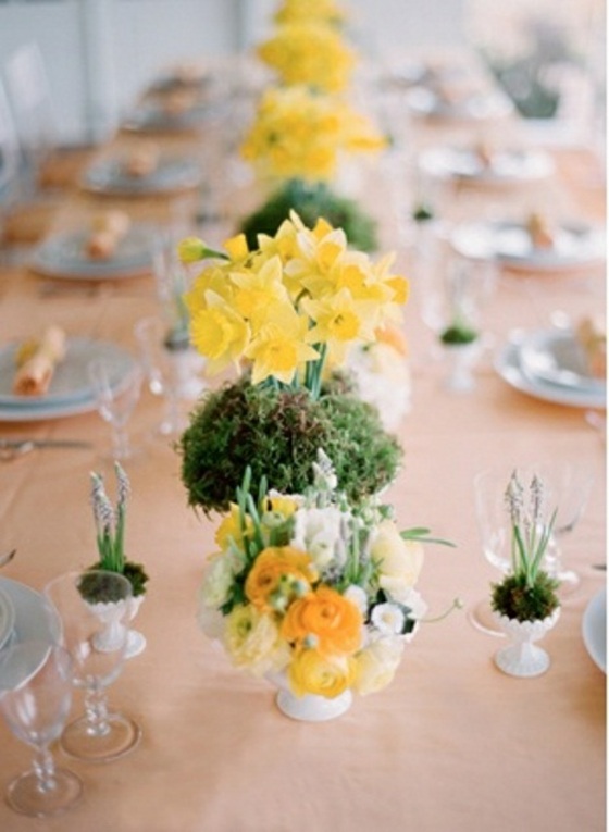 elegant spring table