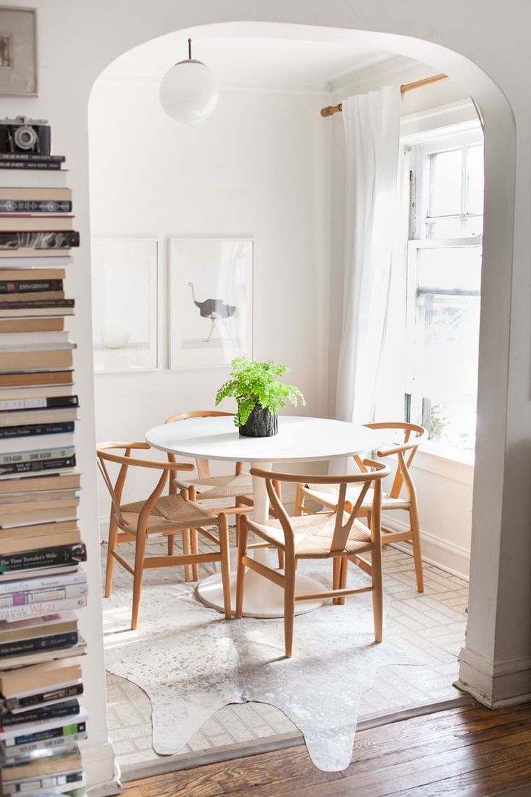 round table-dinette-small-kitchen-deco