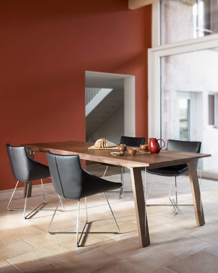 wood dining table Team by Wellis