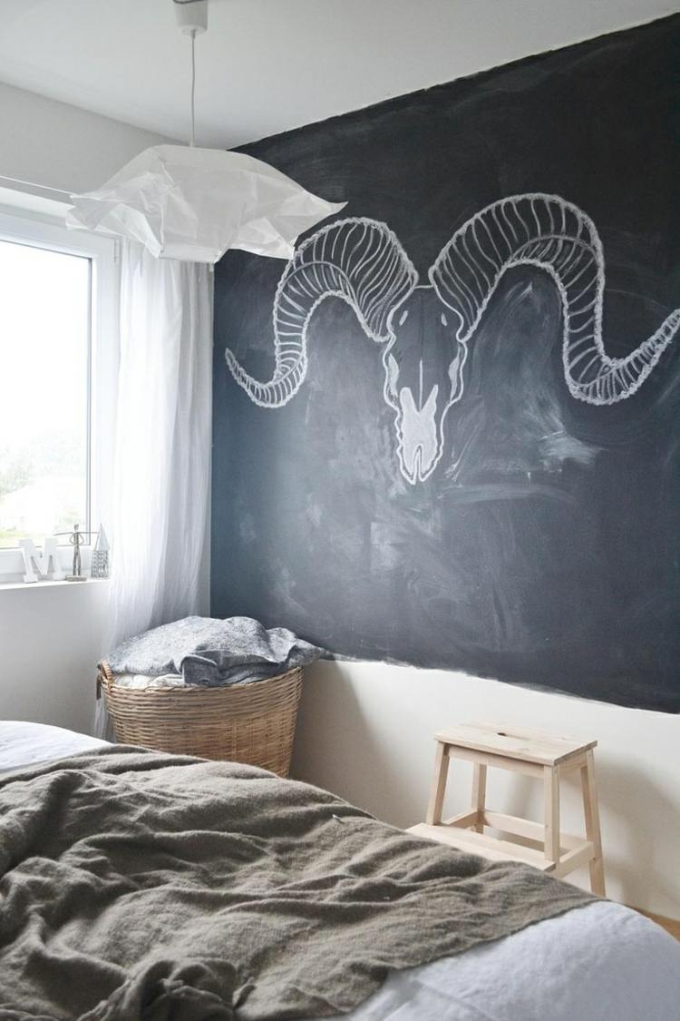 bilik tidur chalk deco meja