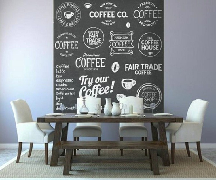 ruang makan chalk chalk deco