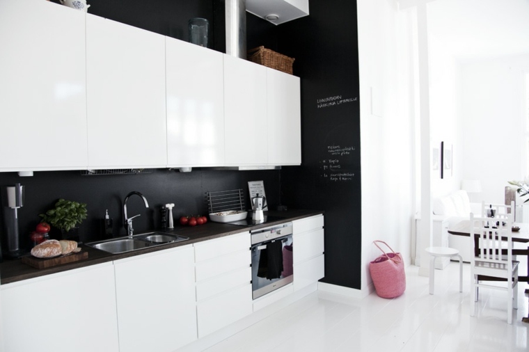 deco blackboard kitchen