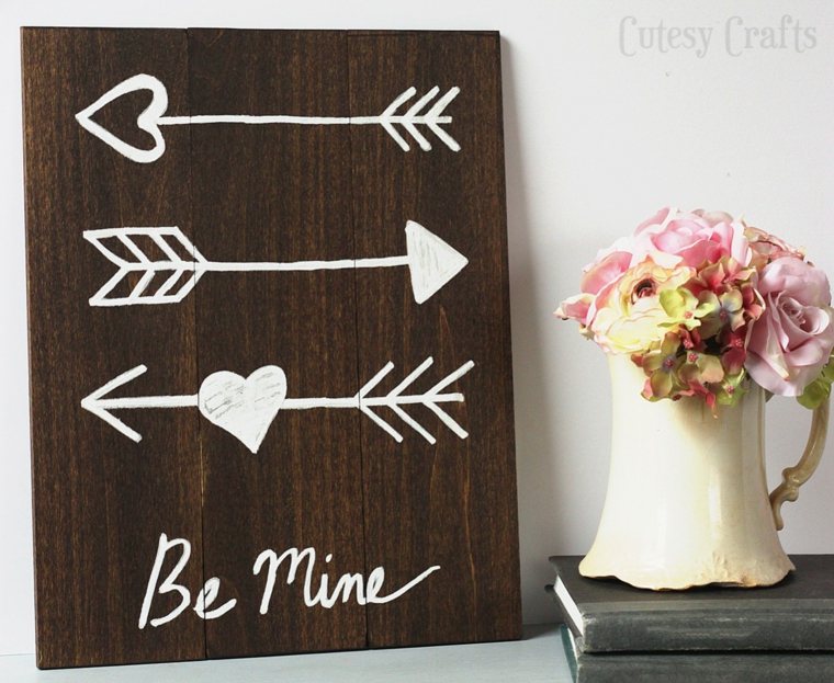 namizna stena valentin diy deco stena