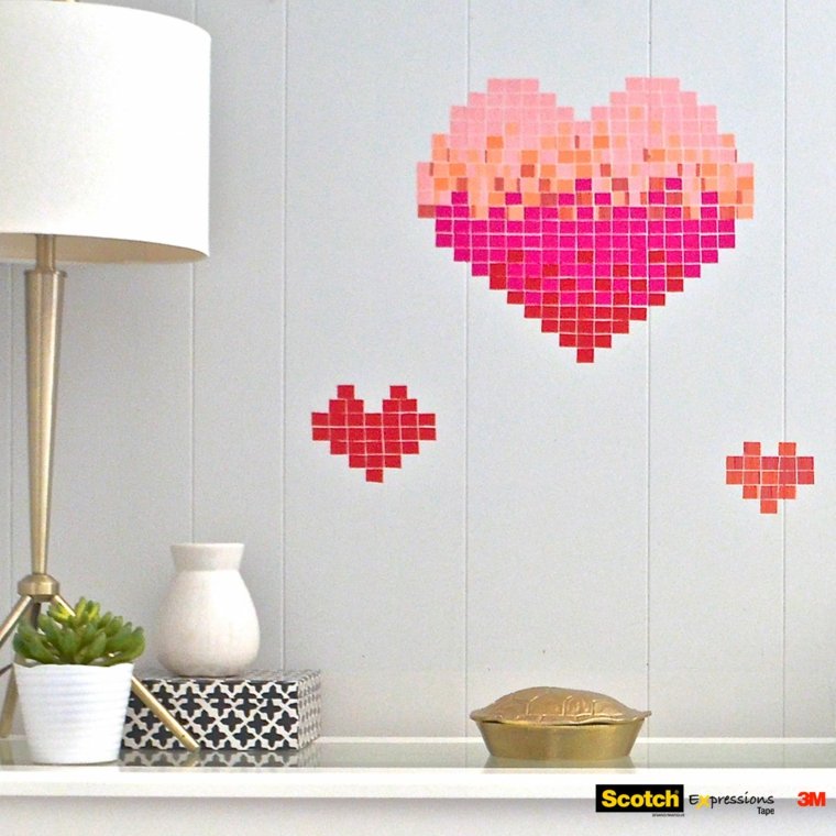 painting st valentin decal wall decoration