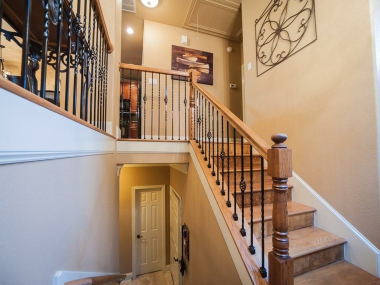 deco wooden staircase