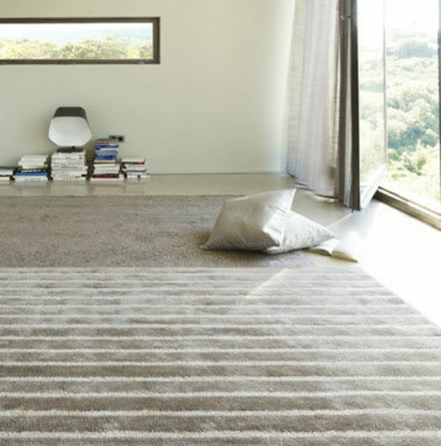 contemporary viscose rug