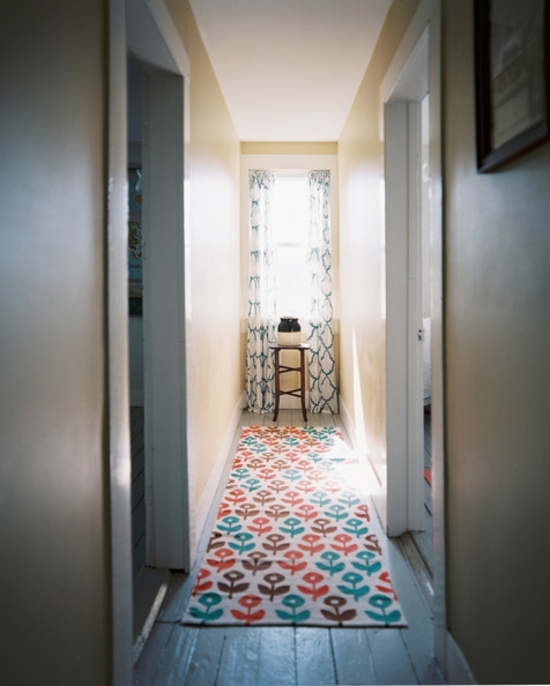 modern contemporary hallway rug