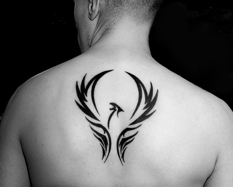 tattoo phoenix tattoo back man phoenix