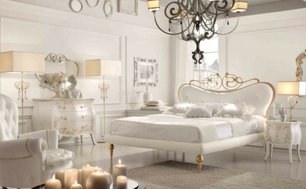 white gold trendy decor