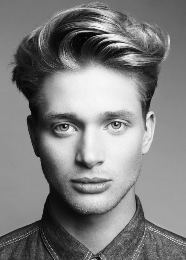 Trendy haircut 2015 man autumn-winter modern idea