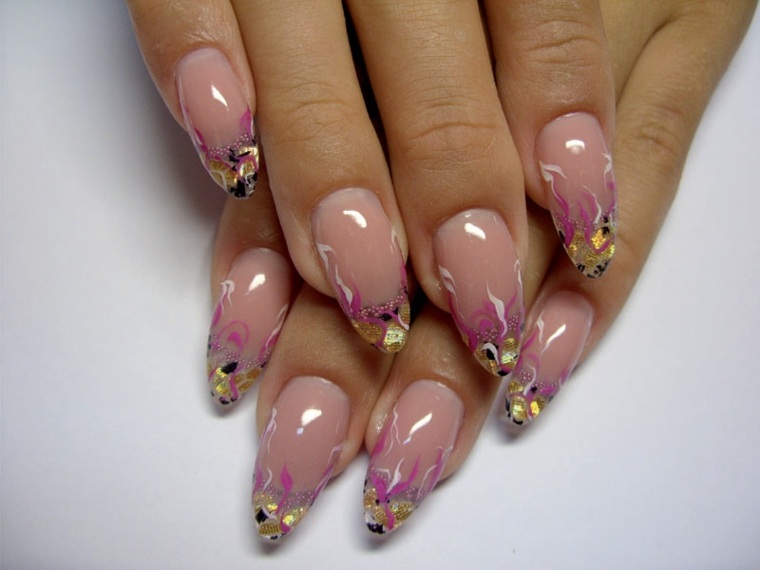 deco nail gel idea form nail polish manicure