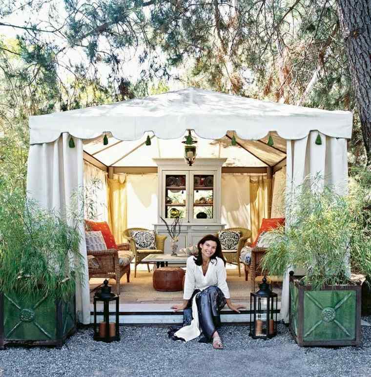 garden tents idea landscaping living room'été fauteuils -