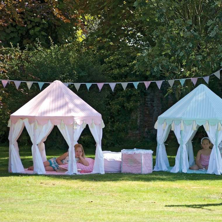 tent garden child idea landscaping outdoor modern space