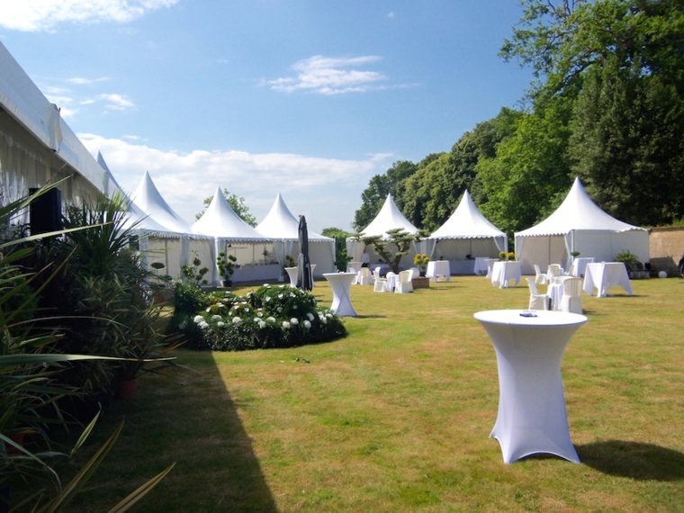 wedding tent garden idea landscaping outdoor