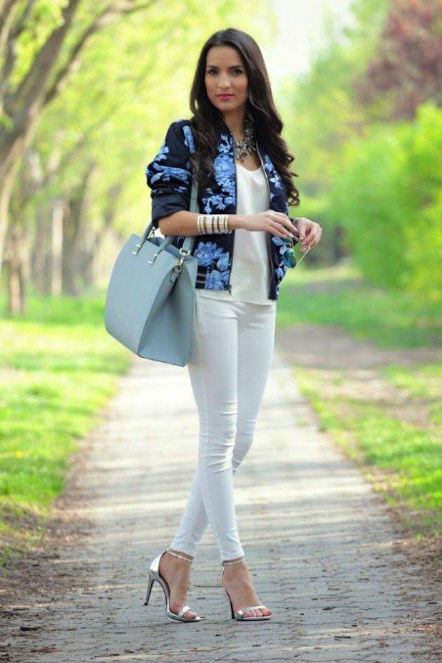 casual chic style woman outfit