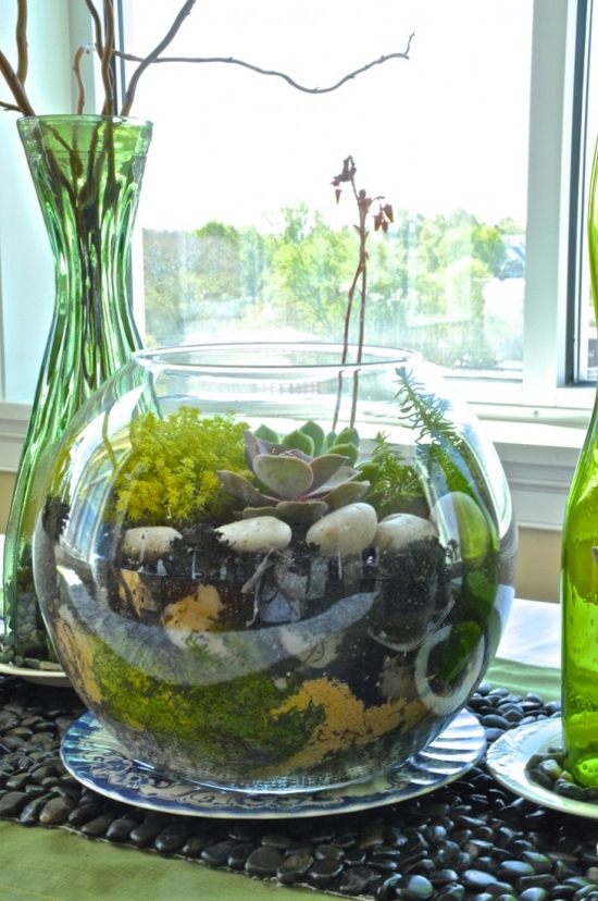 terrarium decoration foam pebbles