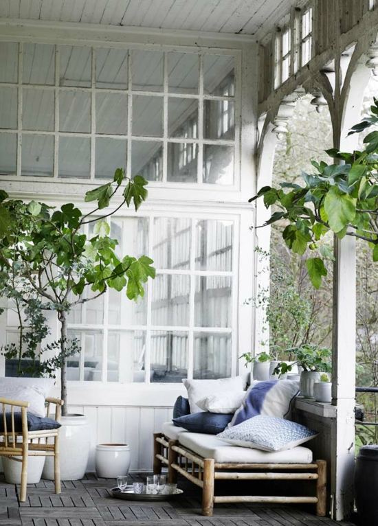 deco Scandinavian style terrace