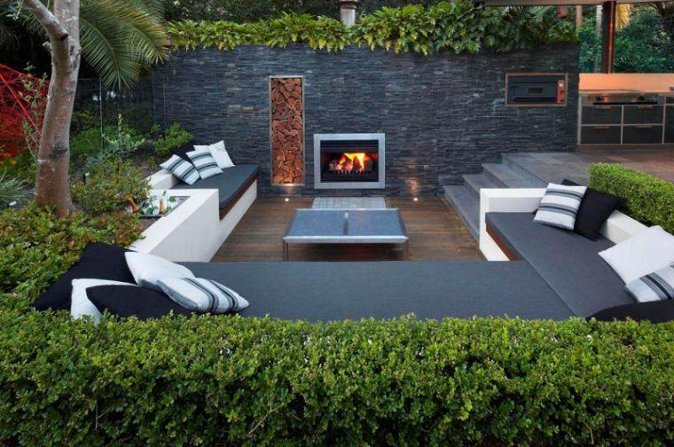 terrace design develop a conversation pit