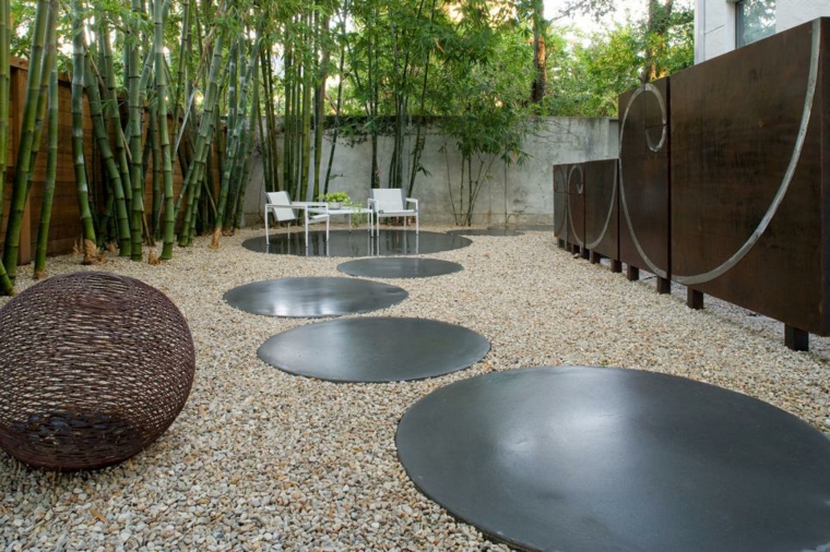 terrace style modern Zen decoration