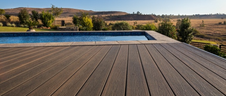 composite wood idea flooring pool trend