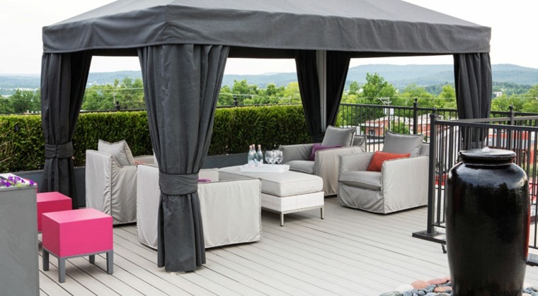 terrace gazebos garden city roof