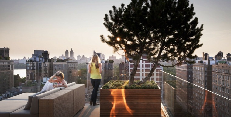 roof terrace city modern ideas landscaping