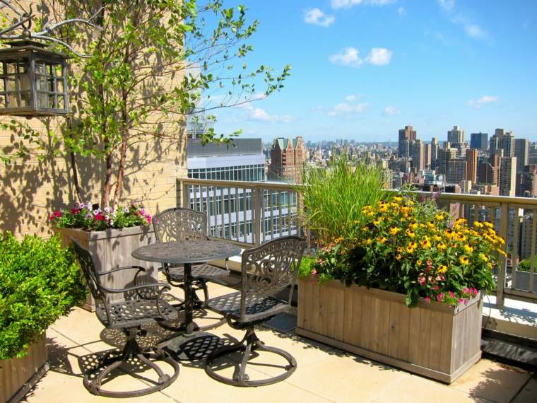 terraces roof city small spaces