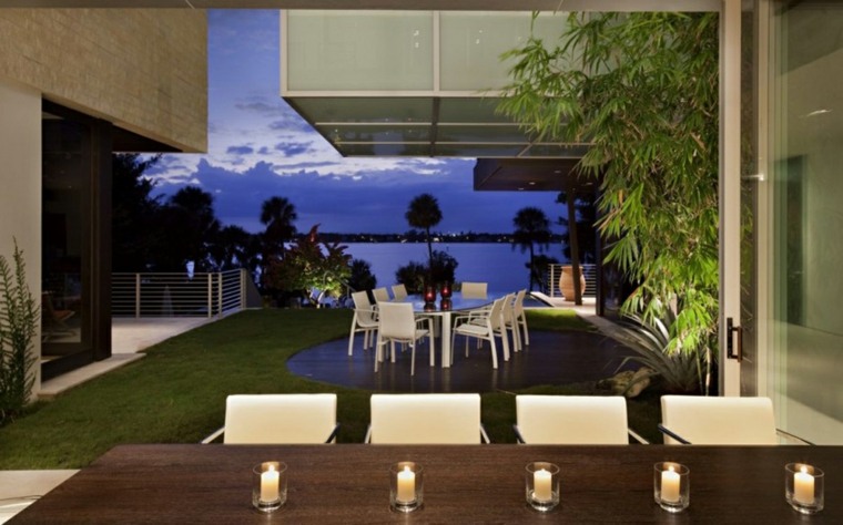 modern terraces dining areas