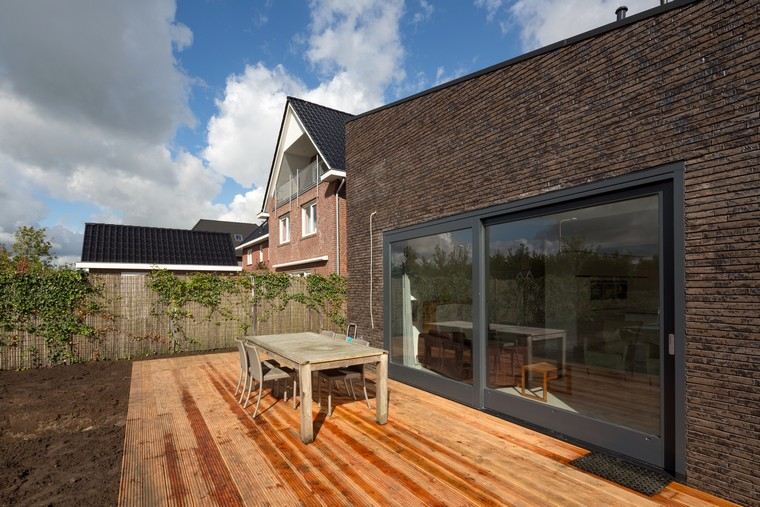 floor covering house idea terrace wood contemporary house