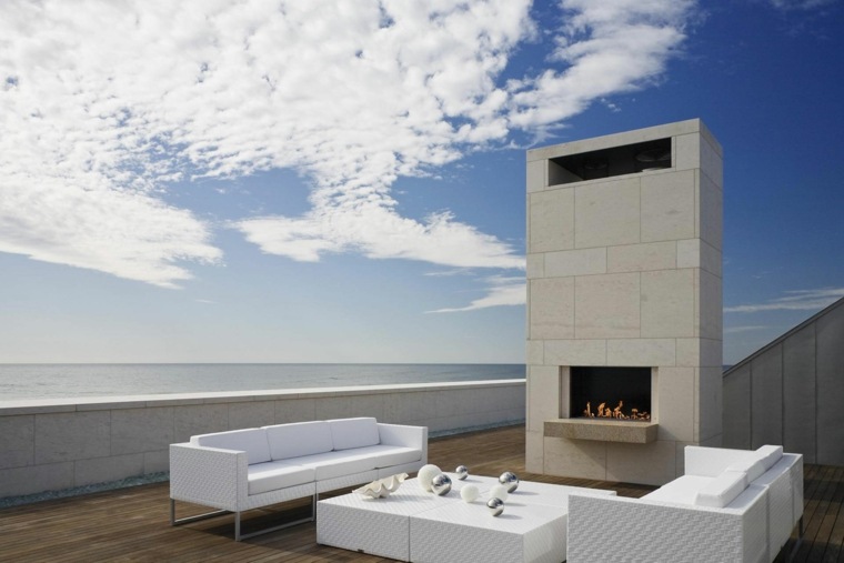 roof terrace minimalist design