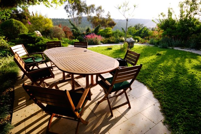 teak terrace teak table