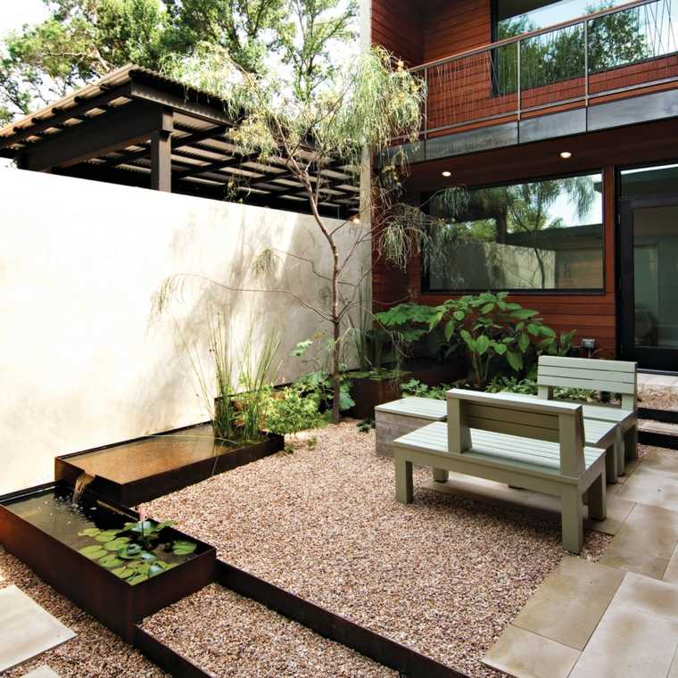 landscaping zen garden pebbles