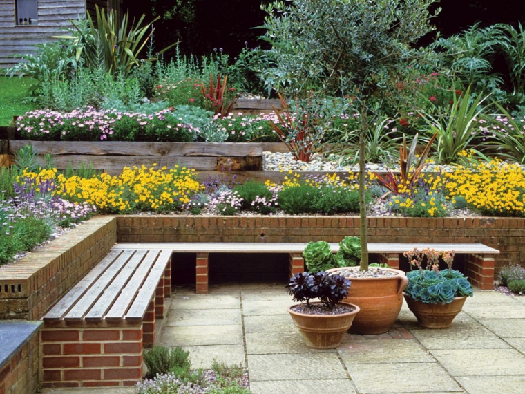 terracing garden- design idea